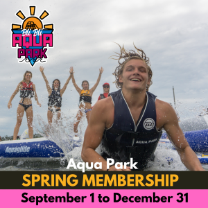 Aqua Park - SPRING Membership (Sep 1 - Dec 31)