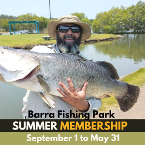 Barra Park - SUMMER Fishing Membership