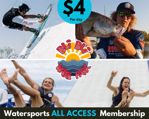 ULTIMATE ALL ACCESS Membership - All Year - Wakepark. Aquapark. Barrapark
