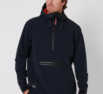 Follow Spray Anorak Black