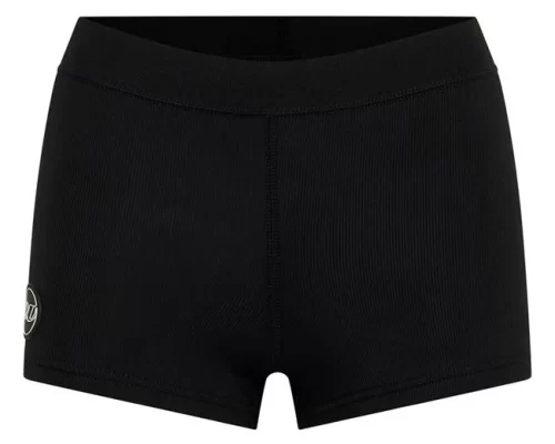 2026 WING Ladie's 1mm Slide Shorts Black - Ribbed