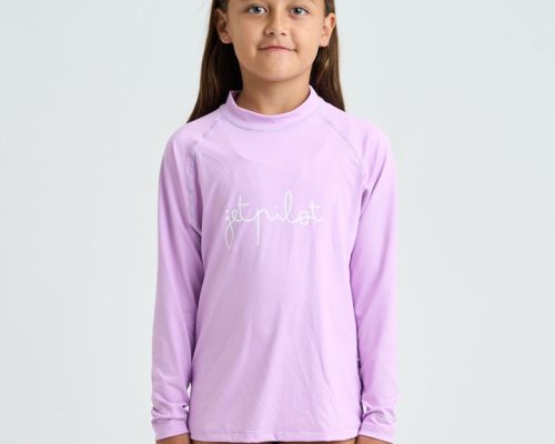 Jetpilot Youth Girls L/S Rashie